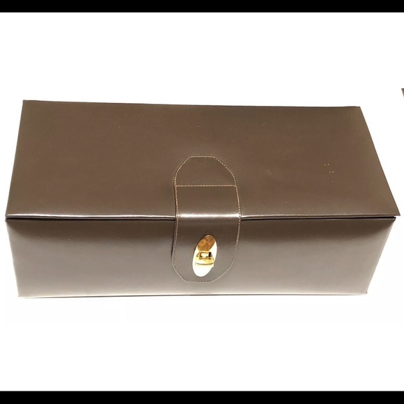 German Solingen Rostfrei Brown Leather Bar Set - Picture 6 of 7